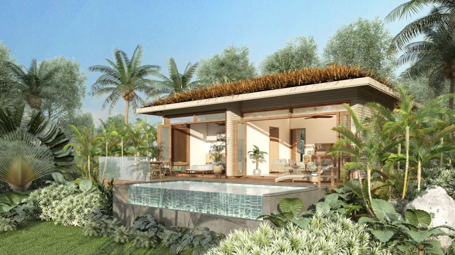 Overthemoon Luxury Pool Villas كو تاو المظهر الخارجي الصورة