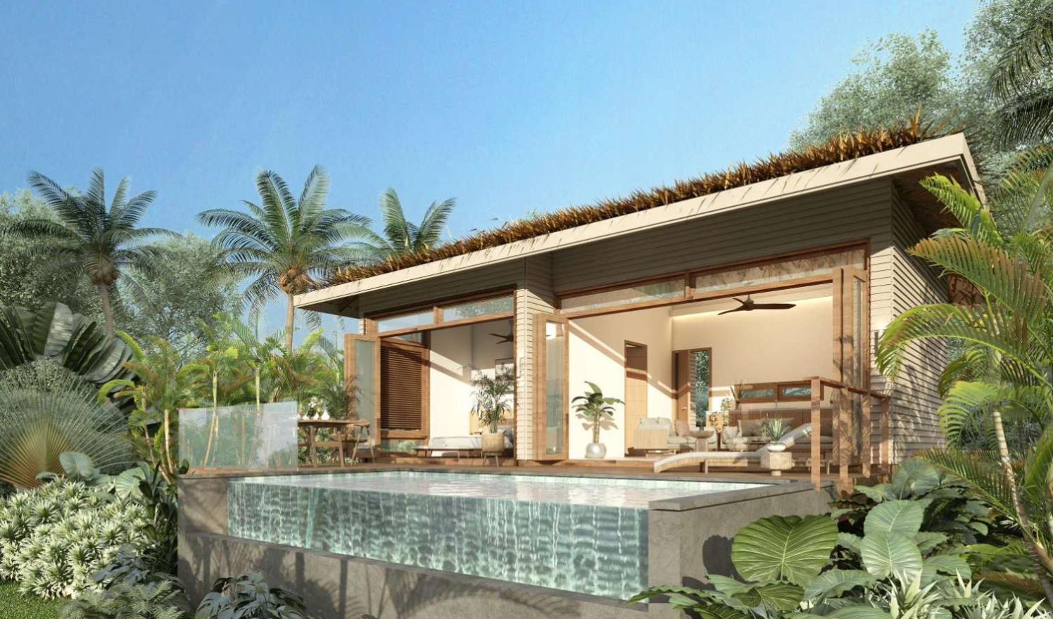 Overthemoon Luxury Pool Villas كو تاو المظهر الخارجي الصورة