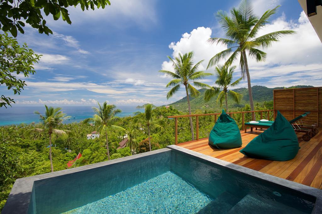 Overthemoon Luxury Pool Villas كو تاو الغرفة الصورة