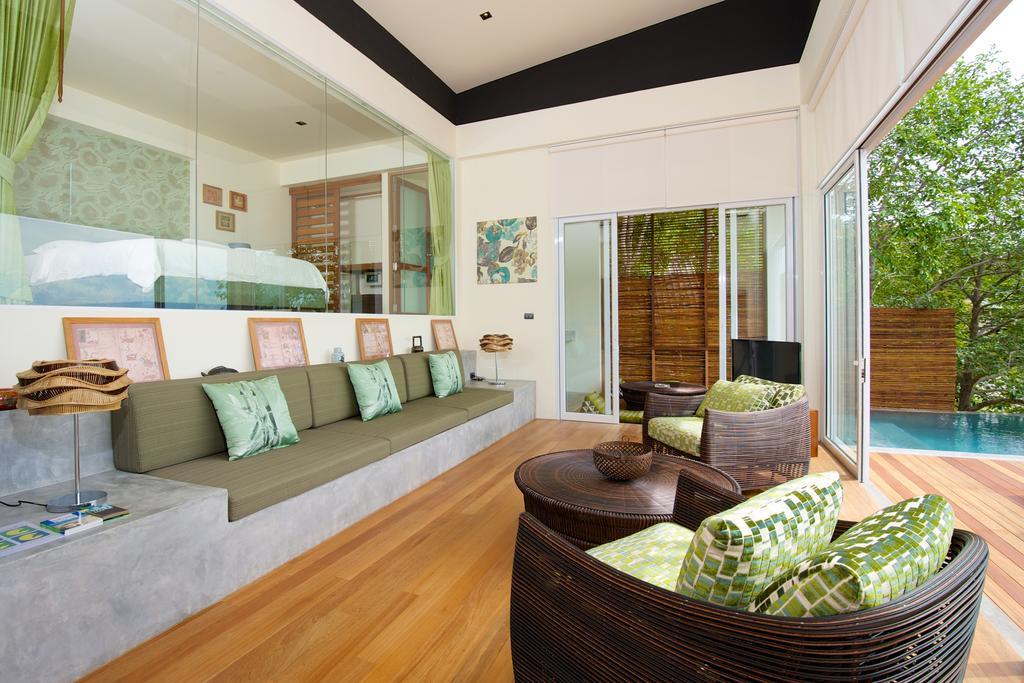 Overthemoon Luxury Pool Villas كو تاو الغرفة الصورة